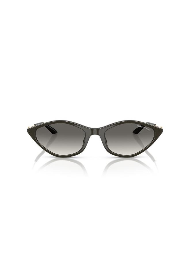 Armani Exchange Full Rim Irregular Sunglasses 0AX4152SU  - Image 2
