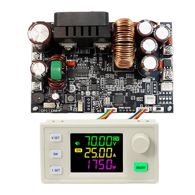 Sreuyong XY7025 CNC DC Buck Adjustable Regulated Power Supply Constant Voltage and Constant Current Color Display 70V/25A/1750W - Image 1