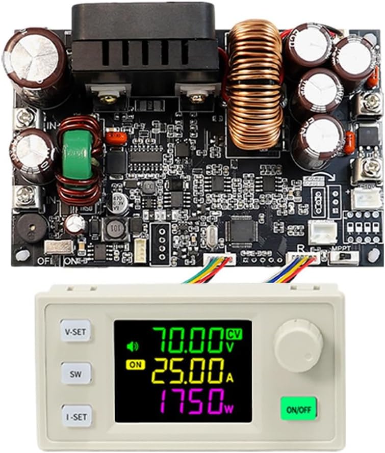 Sreuyong XY7025 CNC DC Buck Adjustable Regulated Power Supply Constant Voltage and Constant Current Color Display 70V/25A/1750W - Image 2