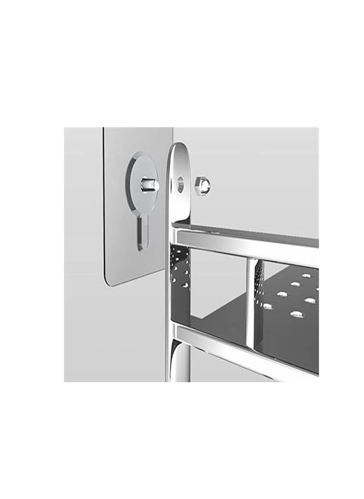 10 Hooks Adhesive Transparent Pin 8mm + Cap Closure Adhesive Measures 6 x 6 cm Hanging Keys Paintless Nail Sticker Tile Mirror Glass Wood Shelf Bathroom Hook Kitchen Shower  - Image 3