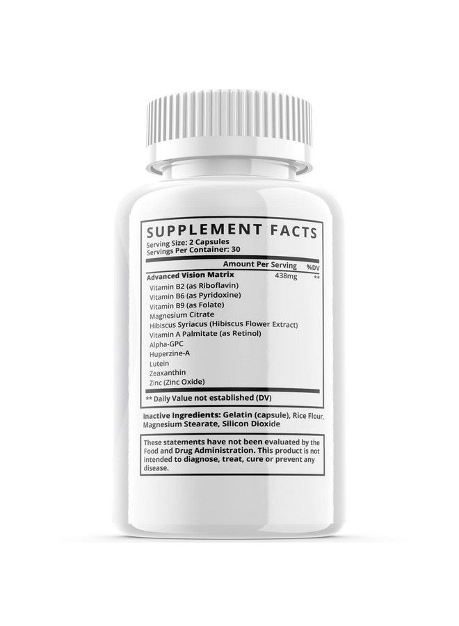 (2 Pack) Revision Eye Supplement Pills Advanced Vision 2.0 Eye Care Complex Vitamin Capsules Pro (120 Capsules)