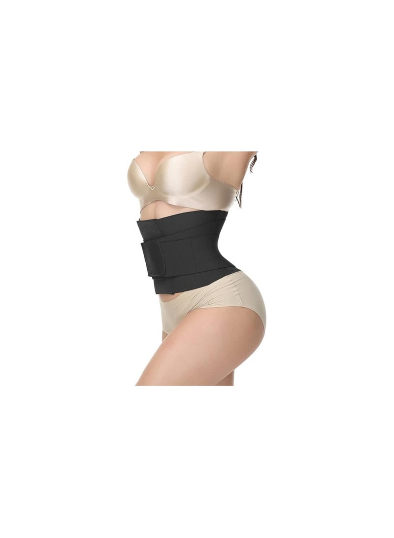Zikra Waist Trimmer Belt for Women, Compression Cincher Band, Belly Back Support Band for Stomach Snatch Me Up Bandage Wrap(L) - Image 3