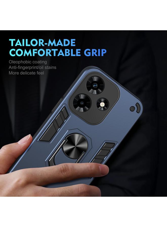 اس-توب جراب لهاتف Infinix Hot 30، جراب معدني مقاوم للصدمات مزود بحلقة - Image 5