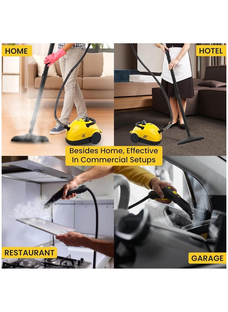 Denx Steam Cleaner 1500W with 1.2L Water Tank - Image 5