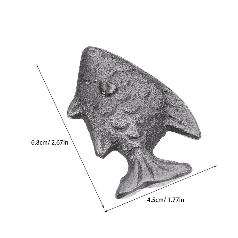 Cast Iron Fish Cooking Tool 6 Pcs Natural Iron Supplement For Food And Drinks - Image 3