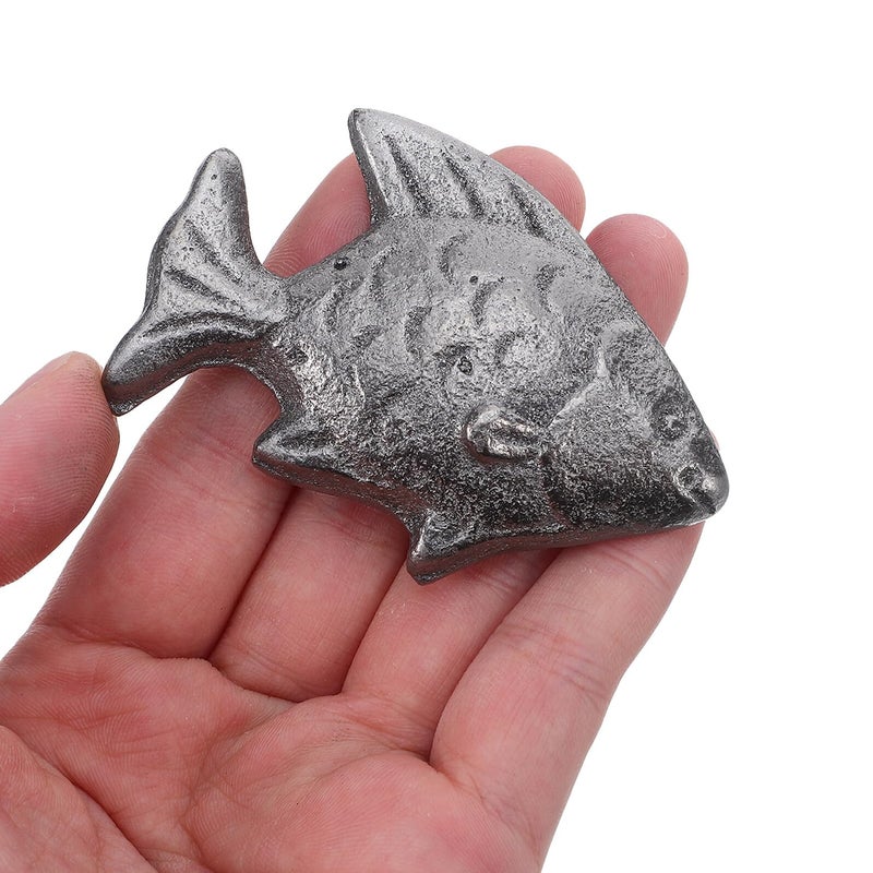 Cast Iron Fish Cooking Tool 6 Pcs Natural Iron Supplement For Food And Drinks - Image 5