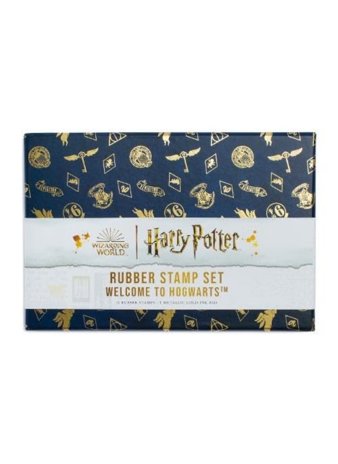 Harry Potter: Welcome to Hogwarts Rubber Stamp Set 