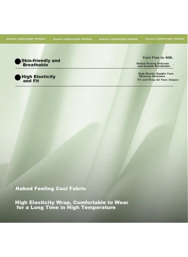 Beneunder Sun Protection Mask Women Uv Protection Face Mask Uv Face Bikini High Mountain Grey Al218