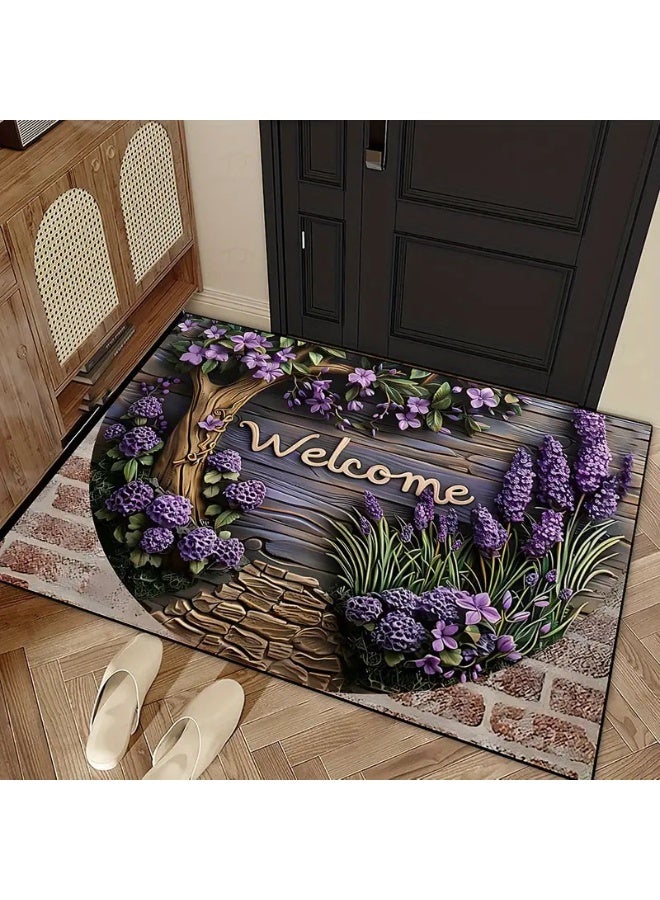 Door Mat Welcome Mat Front Door Mat Outdoor for Home Entrance Outdoor Mat for Outside Entry Way Doormat Entry Rugs - Image 1