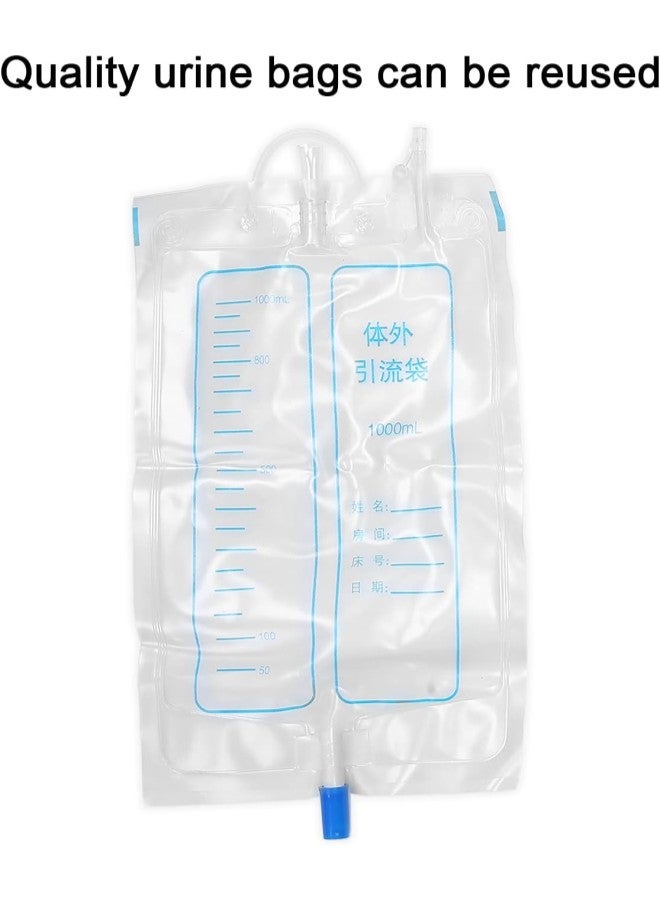 klarako Urinal Pee Holder for Women, Female Silicone Urine Collector Urine Collection Drainage Bag Wearable Urinal, Travel Incontinence Bags with Elastic Waistband - Image 5