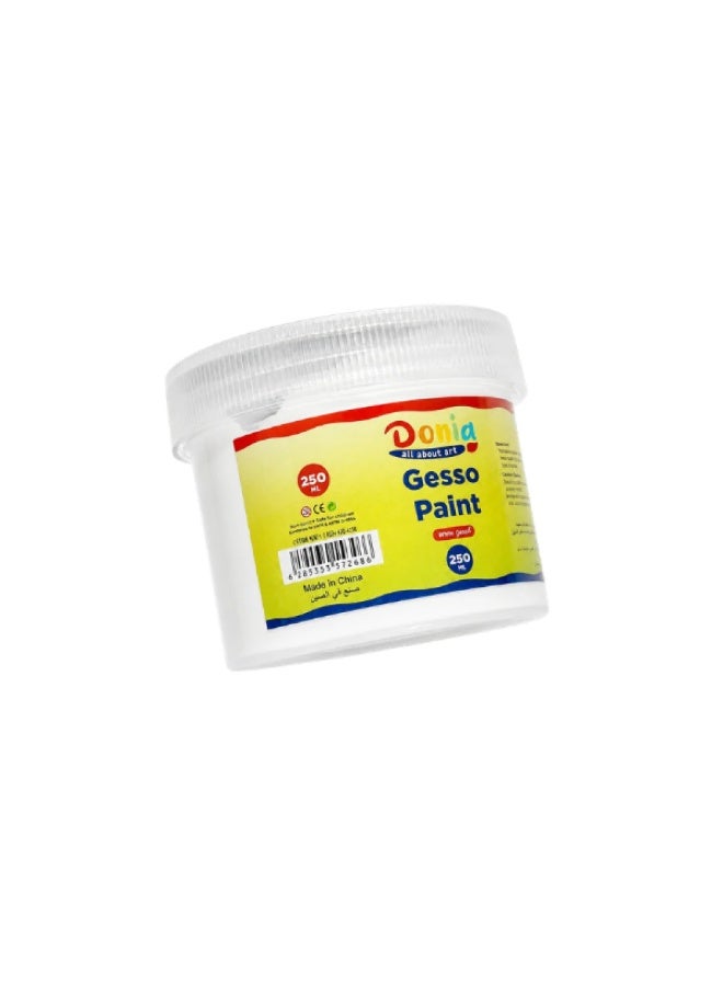 Gesso Paint White 250ml