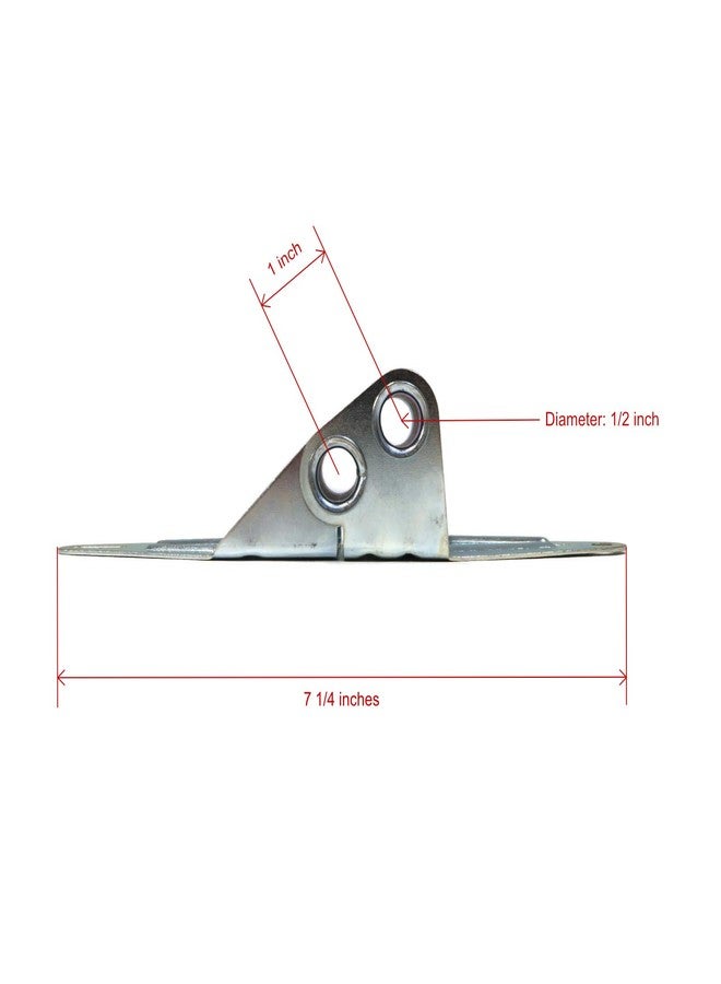 Earthtec Garage Door Parts 18 GA Narrow Body Hinges - 18 Guage # 3 - Image 2