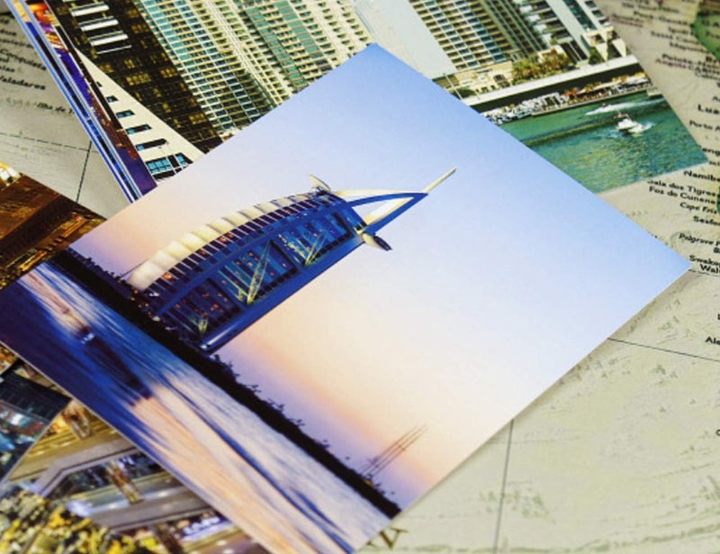 HOSTEESSCHOICE Travel postcards,Set of 30 Post cards variety pack depicting from Around the World Famous Travel Sites,Assorted Postcards Bulk, 4 x 6 -Dubai - Image 3