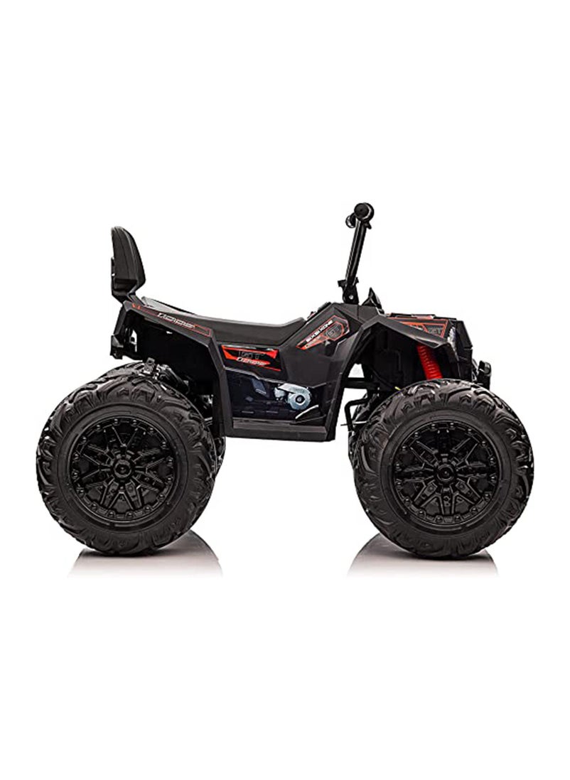 Lovely Baby - Lovely Baby Powered Riding Kids Quad Bike LB 808E Black - Image 1