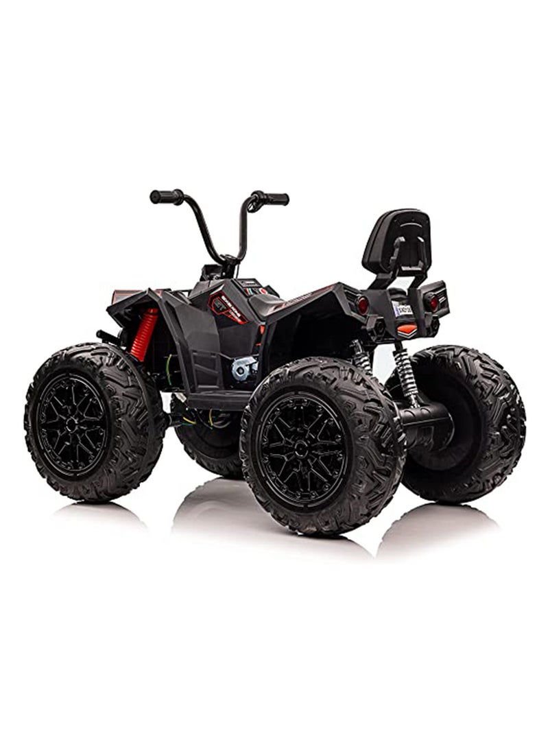Lovely Baby - Lovely Baby Powered Riding Kids Quad Bike LB 808E Black - Image 1