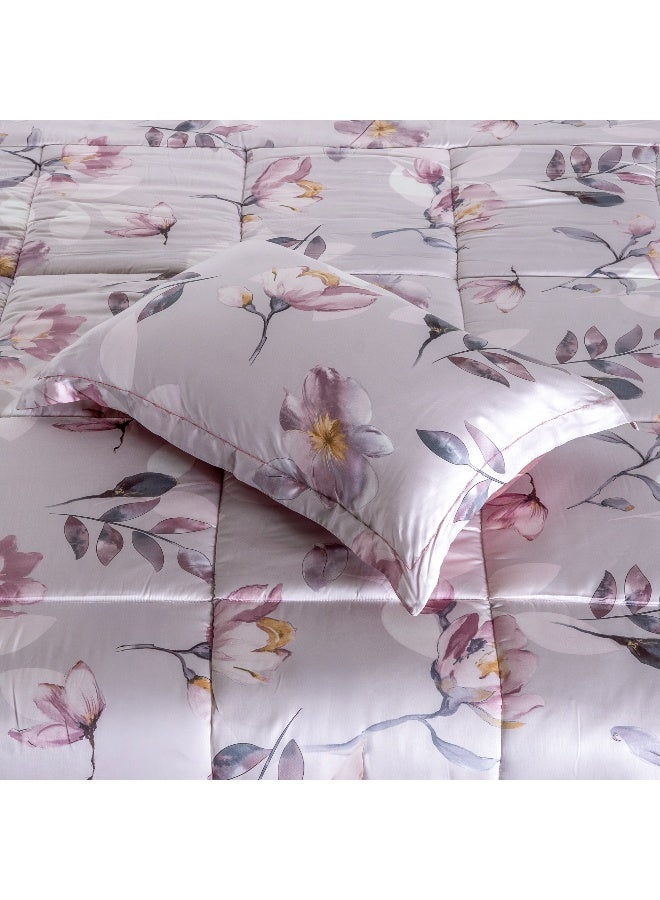 Boutique Blanche Tencel 3Pc King Comforter Set 220*240Cm, Pink - Image 5