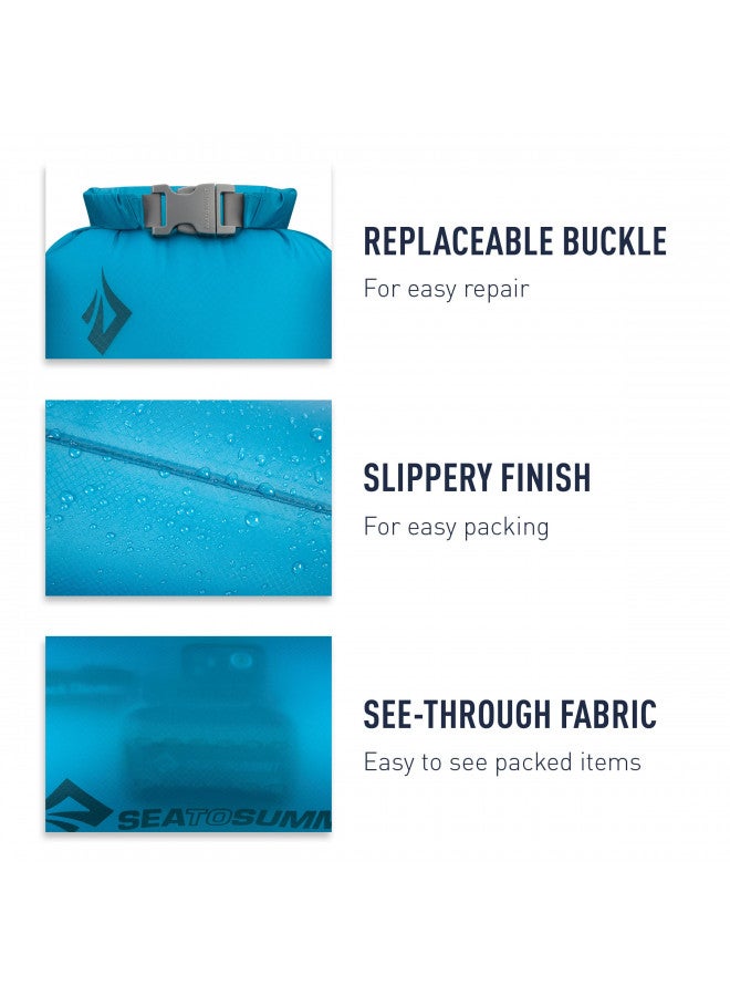 SEA TO SUMMIT Sea to Summit Ultra-Sil Dry Sack, Ultralight Dry Bag, 20 Liter, Kiwi Green - Image 4