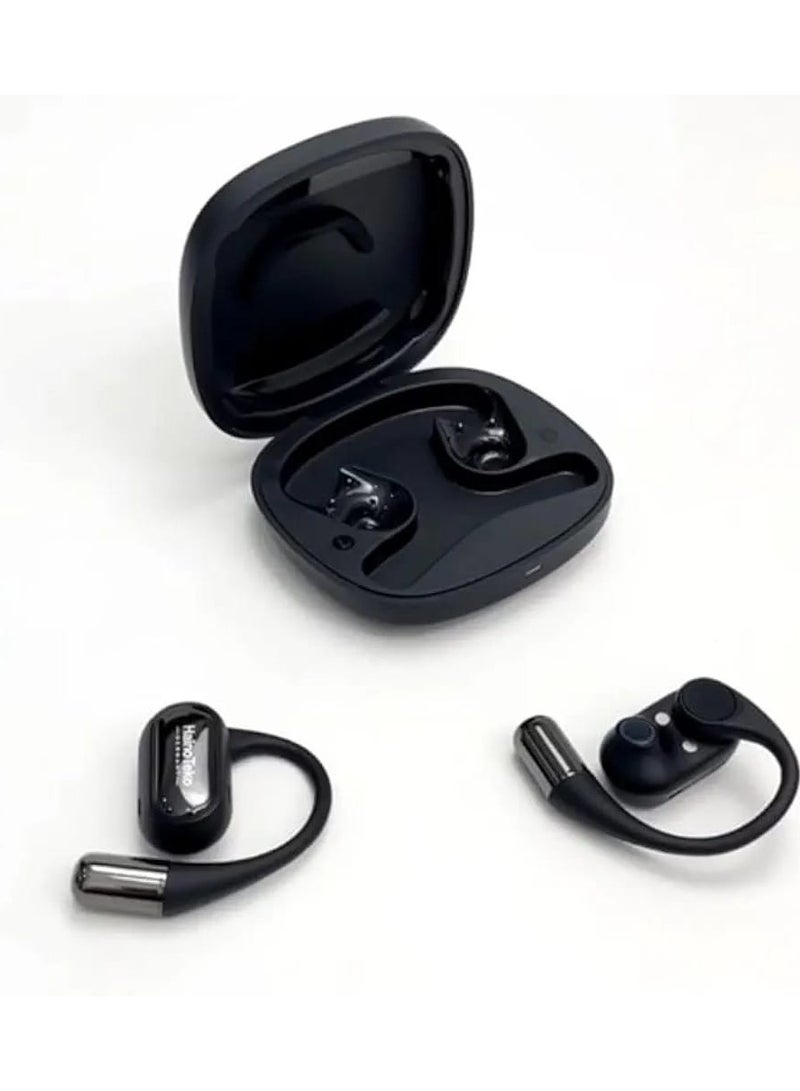 هينو تيكو سماعات HainoTeko OWS H3 اللاسلكية بتقنية البلوتوث، تصميم رياضي مريح، صوت جهوري عميق، وبطارية تدوم طويلاً. - Image 1