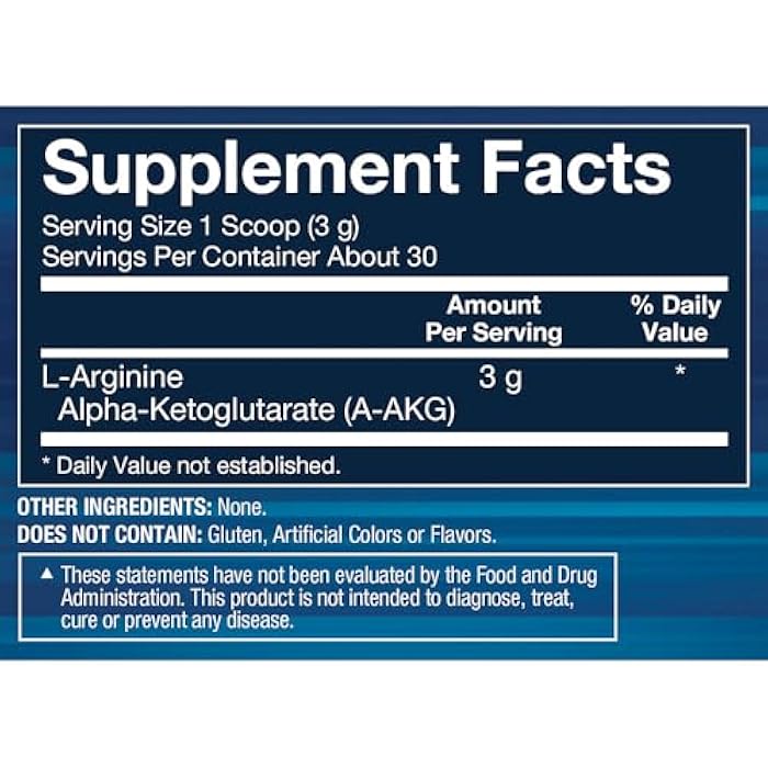 BODYTECH L-Arginine AKG 3000mg - Supports Exercise Endurance, Intensity, Muscle Growth & Recovery (3.17 oz) - Image 2