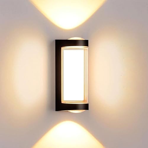 Groeien Aluminium Modern 4 Watt Led Waterproof Ip65 Wall Light Outdoor Lighting Balcony Lights Home Decoration Wall Lamp Wall Mounted Fixtures For Yard Balcony Garage Garden Lighting Porch Lights - Image 1