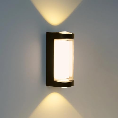 Groeien Aluminium Modern 4 Watt Led Waterproof Ip65 Wall Light Outdoor Lighting Balcony Lights Home Decoration Wall Lamp Wall Mounted Fixtures For Yard Balcony Garage Garden Lighting Porch Lights - Image 2