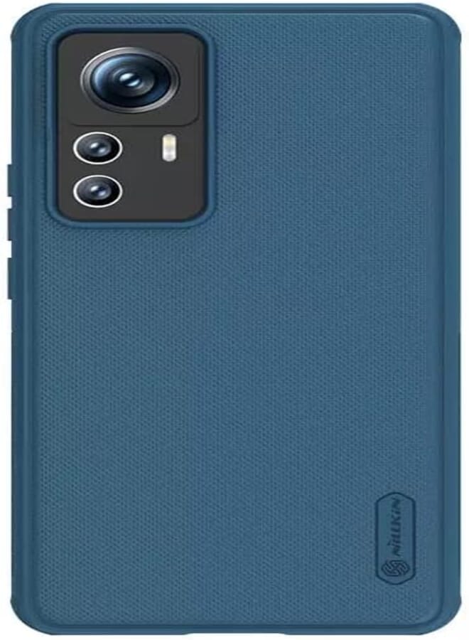 GOLDEN MASK Compatible with Nillkin Super Frosted Shield Pro Matte cover case Xiaomi 12T Pro (Blue) 