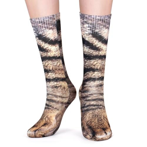 FreeNFond Funny Animal Paw Socks Gag Gifts for White Elephant Gift Exchange - Image 2