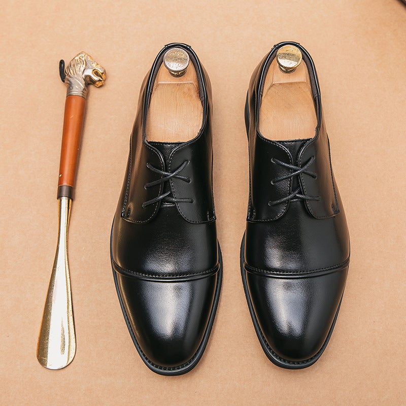Four Seasons Business Dress Large Size Pointed Toe Leather Shoes Casual Men'S Shoes 48 Size Stylist Trendy Shoes Fashion Bridegroom Wedding Shoes - Image 2