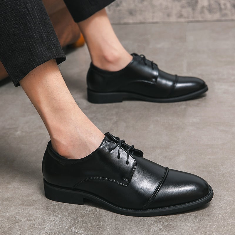 Four Seasons Business Dress Large Size Pointed Toe Leather Shoes Casual Men'S Shoes 48 Size Stylist Trendy Shoes Fashion Bridegroom Wedding Shoes - Image 3
