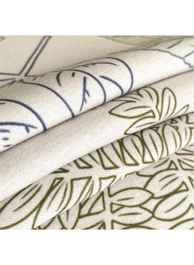 أطقم لحاف قطنية مريحة 4 قطع تناسب سرير مزدوج بحجم 1.5 م / 1.8 م هدية لتزيين المنزل هدية عيد ميلاد - Image 5