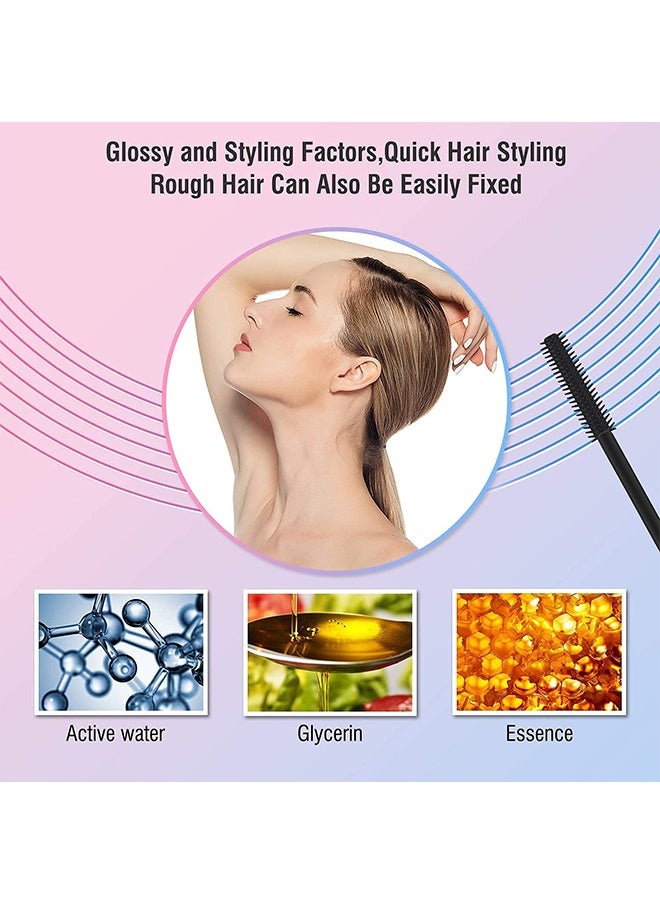 Luxfume Hair Finishing Stick, Broken Hair Finishing Cream Hair Styling Wax Stick, Hair Mascara Styling Gel Refreshing Not Greasy Fixing Bangs Stereotypes Cream For Girls Women  - Image 5