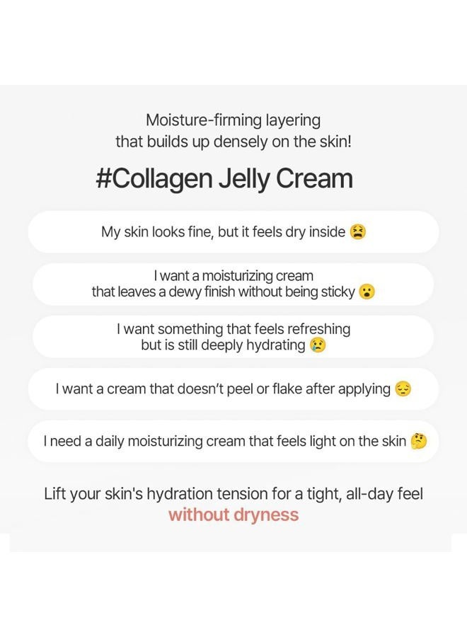 mixsoon PDRN Collagen Cream - Firming, Hydrating and Revitalizing Lightweight Face Gel, Radiance Collagen Peptides, Nourishing Moisturizer for Smooth Skin 50ml / 1.69 fl.oz. Korean Glass Skin Care - Image 3