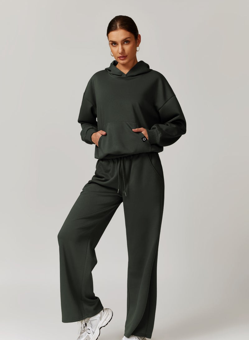 KAWN.YOGA Womens Loose Fit Hoodie - Image 2