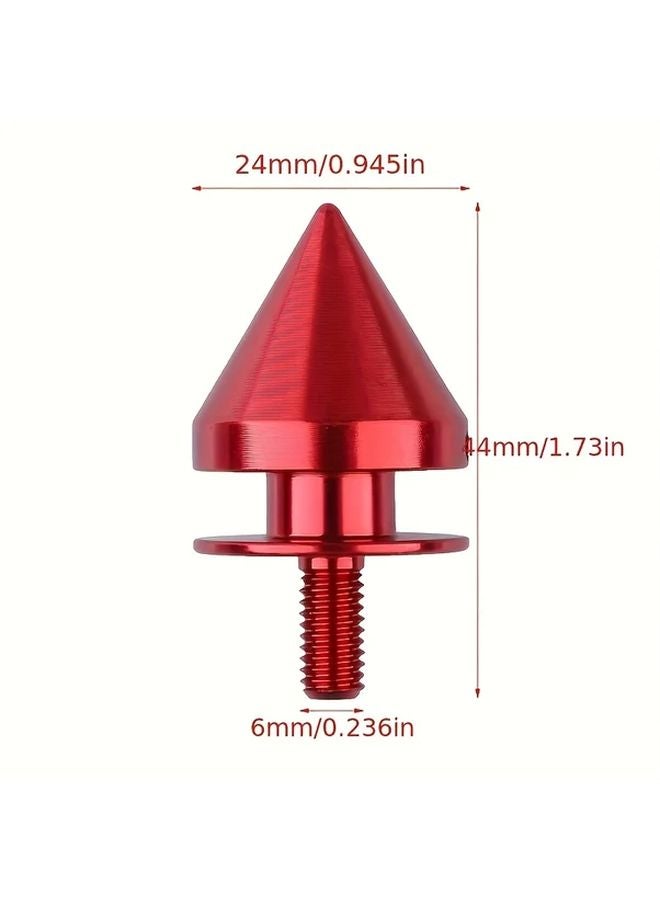 Blue Car Bumper Conical Reinforcement Buckle For Aluminum Release Attachment Fasteners - Image 3