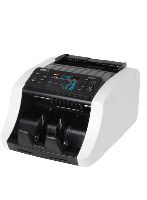 BX757 Bill Counter: Sophisticated Mixed Denomination Counting with UV/MG/IR Sensors and TFT Display by Lotfy Group!