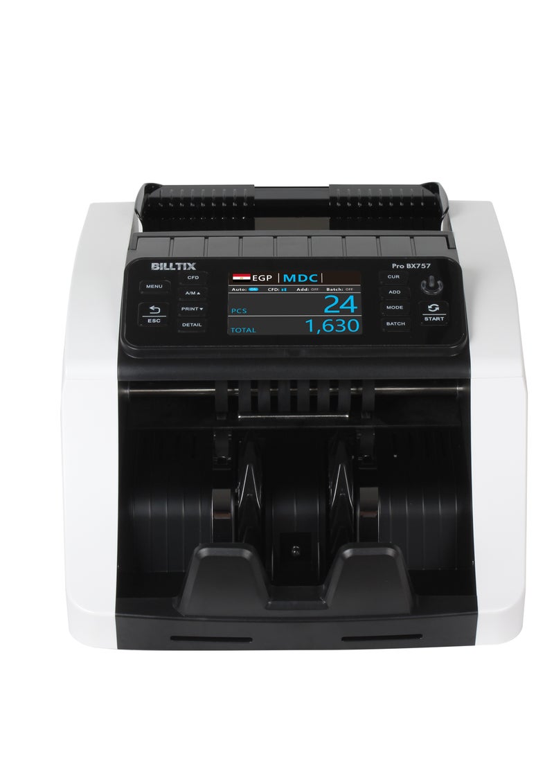 LOTFY GROUP - BX757 Bill Counter: Sophisticated Mixed Denomination Counting with UV/MG/IR Sensors and TFT Display by Lotfy Group! - Image 1