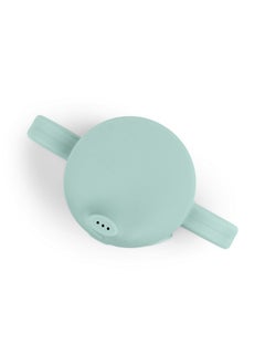 done by deer Baby Sippy Cup Elphee Blue Easygrip Handles Shatterproof Dishwasher & Microwave Safe Silicone Cup  - Image 2