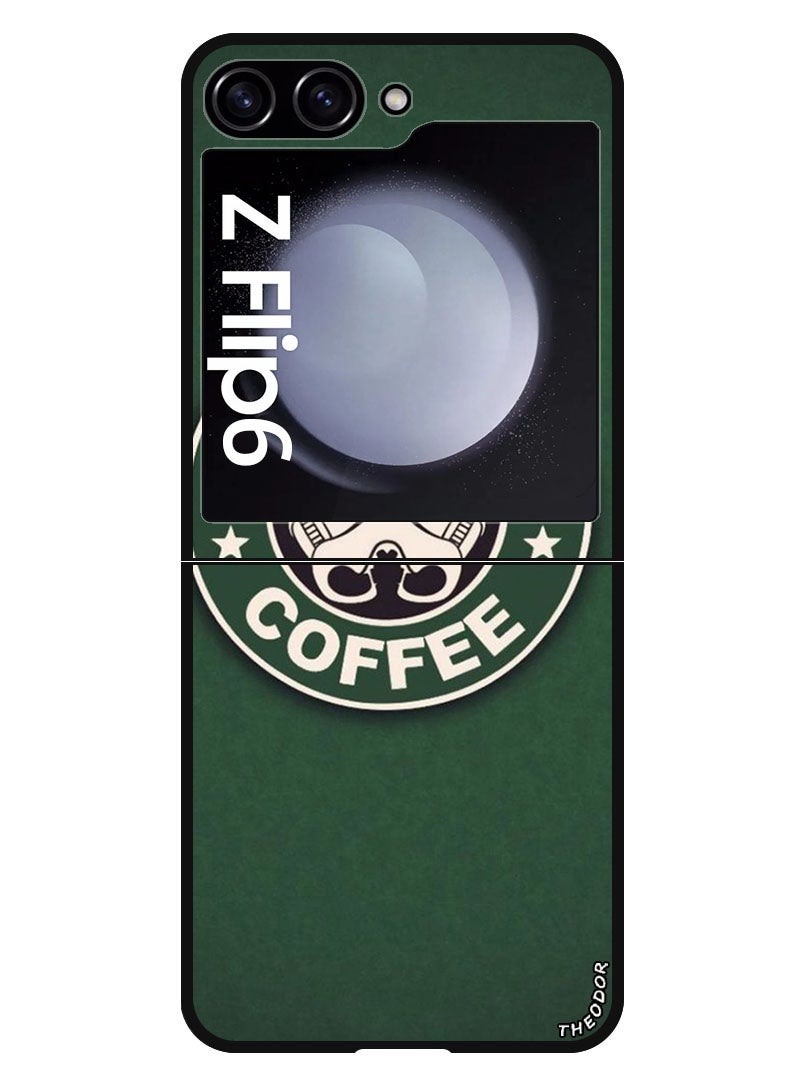 Theodor Protective Case Anti Scratch Shock Proof Bumper Cover For Samsung Galaxy Z Flip 6 Star wars - Image 1