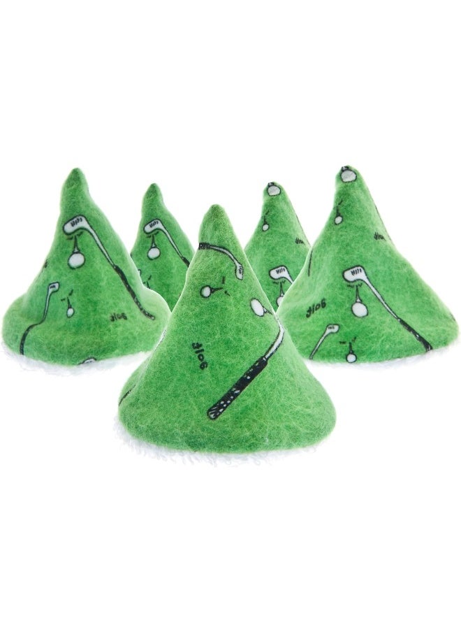 Beba Bean Beba Bean (golf) - The Peepee Teepee for the Sprinkling WeeWee: 5 Golf Teepees & Laundry Bag  - Image 1