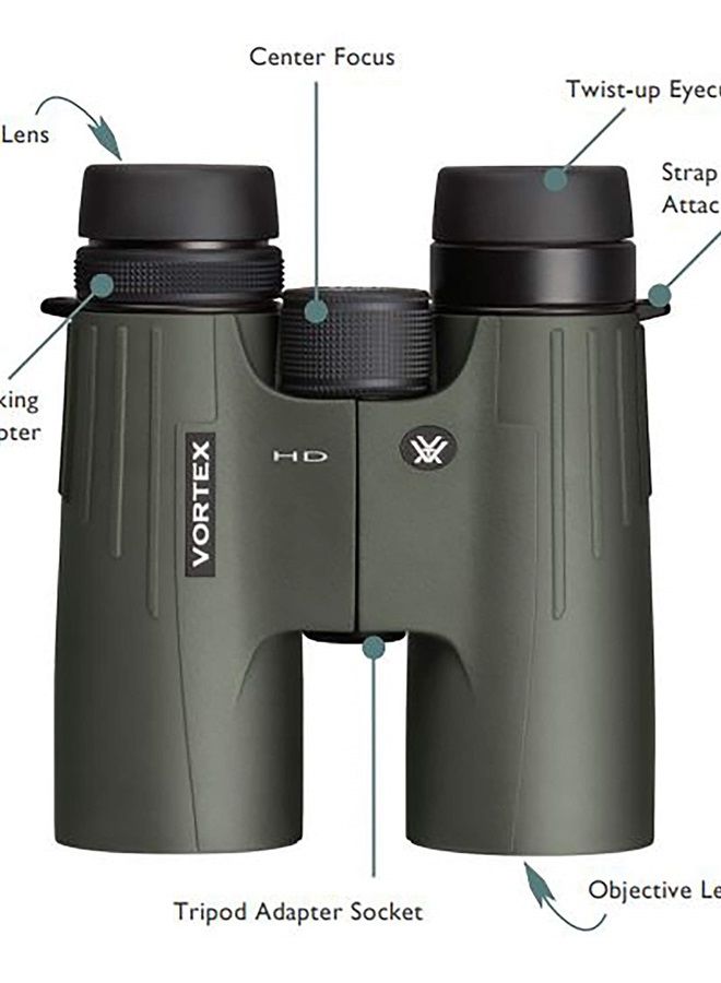 VORTEX Optics Viper HD Roof Prism Binoculars 10x42  - Image 3
