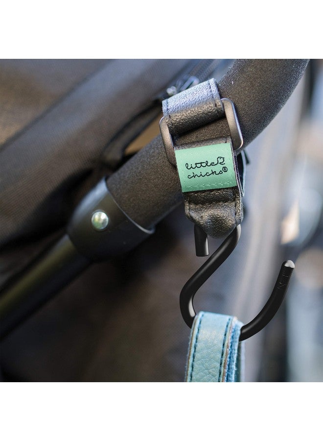 Little Chicks Baby Stroller Organizer Hook Clip For Purse And Bags 2 Pack Model Ck096 - Image 5