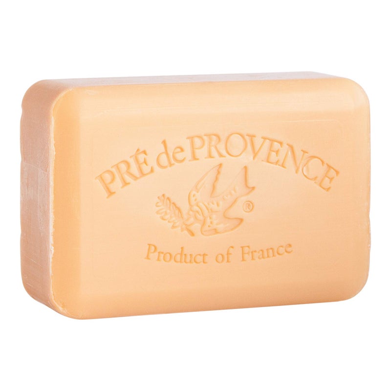 Pre de Provence Artisanal Soap Bar Enriched with Organic Shea Butter Natural French Skincare Quad Milled for Rich Smooth Lather 88 Ounce Persimmon - Image 3