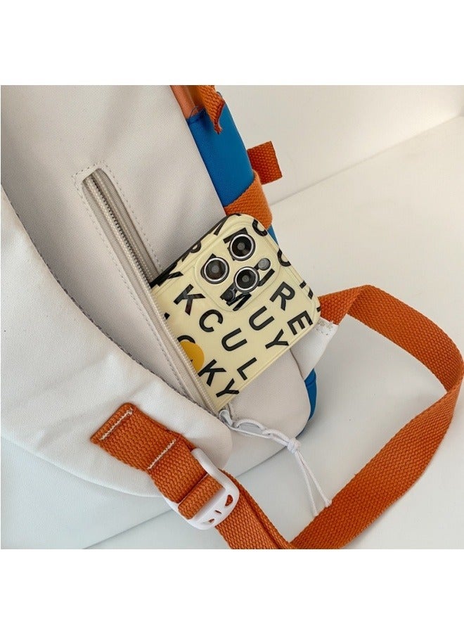 New Backpack For High School Girls, Simple Junior High School Students, Shoulder Bag For Junior High School And College Boys, Large-capacity Computer Backpack - Image 3