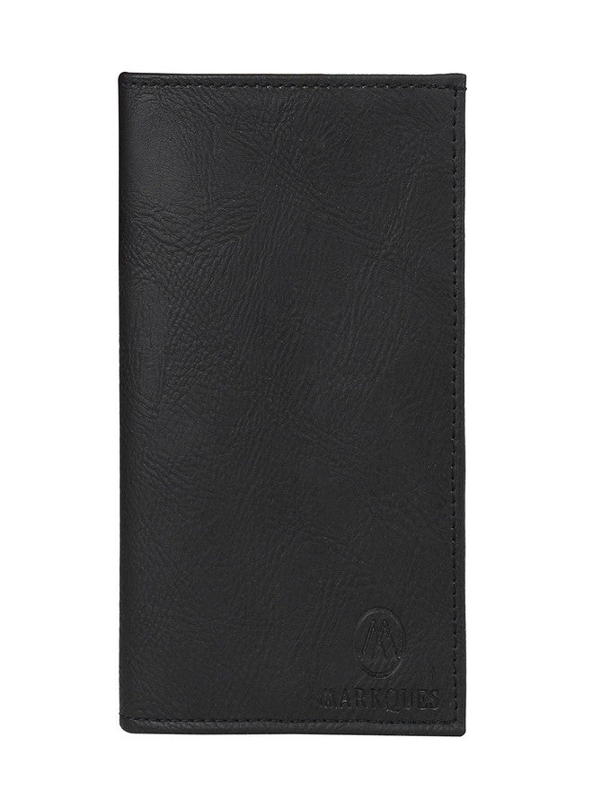 MarkQues Black Travel Passport Case Holder Wallet (VIC-4401) - Image 1