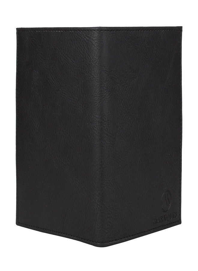 MarkQues Black Travel Passport Case Holder Wallet (VIC-4401) - Image 3