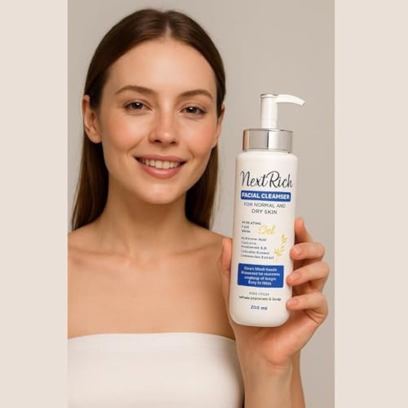 Next Rich facial cleanser normal skin 200ml - Image 2