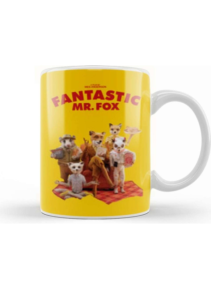 Baskı Dükkanı Print Shop Fantastic Mr Fox Mug Porcelain 