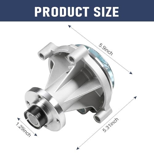 LDMINDA Water Pump W/Gasket AW4130 252-841 Replacement for Ford F-150 F-250 F-350 E-150 E-250 E-350 E-450 Expedition Explorer Econoline, Replacement for Lincoln Aviator Navigator 4.6L 5.4L Engine - Image 5