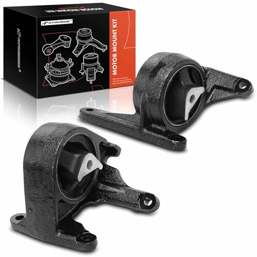 A-Premium 2PCS Front Left and Right Engine Motor Mount Kit Compatible with Jeep KJ Series Liberty 2002 2003 2004 2005, 3.7L, Replace# 52059227AB - Image 1