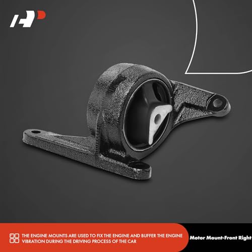 A-Premium 2PCS Front Left and Right Engine Motor Mount Kit Compatible with Jeep KJ Series Liberty 2002 2003 2004 2005, 3.7L, Replace# 52059227AB - Image 5